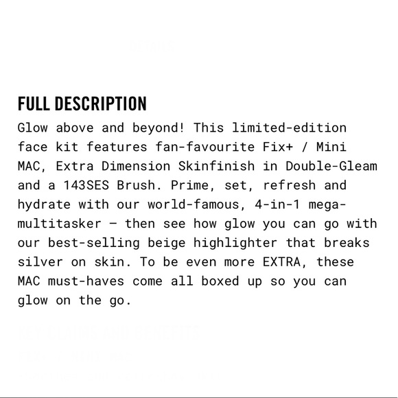 MAC SO EXTRA! Glow Kit *LIMITED EDITION* - Picture 13 of 13